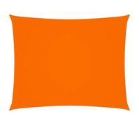 Voile Toile D'ombrage Parasol Tissu Oxford Rectangulaire 2,5 X 3,5 M Orange Helloshop26 02_0009560 Multicolore