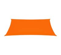 Voile toile d'ombrage parasol tissu oxford rectangulaire 2,5 x 4 m orange 02_0009570