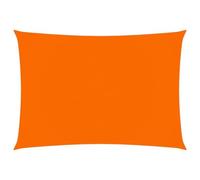 Voile Toile D'ombrage Parasol Tissu Oxford Rectangulaire 2,5 X 4 M Orange Helloshop26 02_0009570 Multicolore