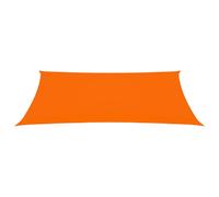 Voile Toile D'ombrage Parasol Tissu Oxford Rectangulaire 4 X 7 M Orange Helloshop26 02_0009711 Multicolore