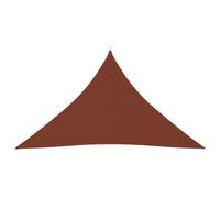 Voile Toile D'ombrage Parasol Tissu Oxford Triangulaire 2,5 X 2,5 X 3,5 M Helloshop26 02_0009793 Multicolore