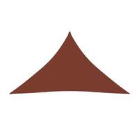 Voile Toile D'ombrage Parasol Tissu Oxford Triangulaire 3,5 X 3,5 X 4,9 M Helloshop26 02_0009803 Multicolore
