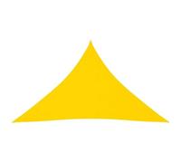 Voile Toile D'ombrage Parasol Tissu Oxford Triangulaire 5 X 5 X 6 M Jaune Helloshop26 02_0009916 Multicolore