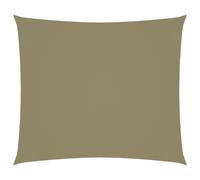 Voile toile d'ombrage rectangulaire 2,5x3 m - Beige