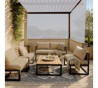 Voiles d'ombrage 220 x 560 cm HDPE Tissue Respirant & 95% UV Protection Filet Résistant Aux UV Tissu d'ombrage avec Œillets avec Cordes, sans Perçage pour Balcon, Terrasse, Gris Clair