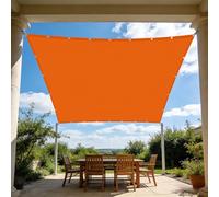 Voiles d'ombrage Imperméable 1.6 x 2.8 m D'Ombrages UV Protection Paresoleil Jardin Balcon Multi Couleur Taille Toiles Pourjardin, Terrasse, Balcon, Extérieur, Orange