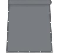 Voiles D'ombrage Imperméable,Voiles Ombrages Rectangulaire avec Oeillets et Cordons,UV Protection Voiles D'ombrage,Gris Foncé-2x3m