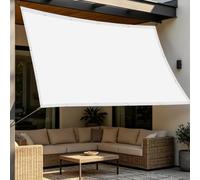 Voiles D'ombrage pour Patio avec Oeillets 1.3x18.5m Toile ombrage 95% Filet D'ombrage Extérieur, Protection pour Patio Jardin Terrasse Extérieur Balcon