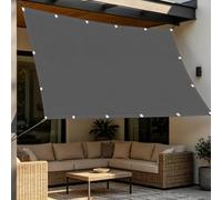 Voiles D'ombrage pour Patio avec Oeillets 3.3x10m Toile ombrage 95% Filet D'ombrage Extérieur, Protection pour Patio Jardin Terrasse Extérieur Balcon