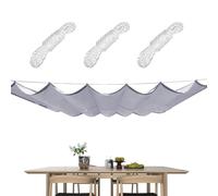 Voiles D'Ombrage Rétractables,Store Porche Imperméable,Couverture Protection Solaire Terrasse | pour Jardiniers Propriétaires Paysagistes Bord De Piscine Balcon Coin Barbecue Deck Arrière-Cour