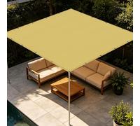 Voiles Ombrages 0.8 x 2.8 m Résistant à l'eau Voile Ombrage Respirant pour en Plein Air, Jardin Terrasse, Jaune Sable