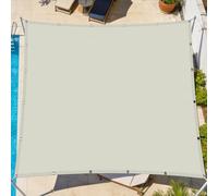 Voiles Ombrages 1.6 x 2.8 m D'Ombrages UV Protection Voile d'ombrage Jardin Multi Couleur Taille Toiles pour Patio Jardin Terrasse Extérieur, Sable, Blanc cassé