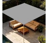 Voiles Ombrages 1.6 x 2.8 m Résistant à l'eau Voile Ombrage Respirant pour en Plein Air, Jardin Terrasse, Gris Clair