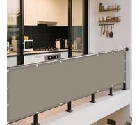 Voiles Ombrages 2.5 x 4.5 m Imperméableanti UV Protection Voiles d'ombrage avec Oeillets et Cordons pour Jardin Terrasse Extérieur Patio Piscine Balcon, Taupe