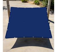 Voiles Ombrages 2.5 x 4.5 m Résistant à l'eau Toile d'ombrage Protection Solaire Respirant pour Jardin Terrasse Extérieur Patio Piscine Balcon, Bleu Foncé
