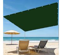 Voiles Ombrages 2.8 x 2.8 m Toile Imperméable Voile d'ombrage Terrasse Contre Le Vent pour Jardin Terrasse Extérieur Patio Piscine Balcon, Vert Foncé