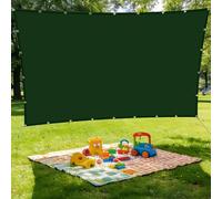 Voiles Ombrages Rectangulaire 1.8 x 2.8 m Cordon de Montage Inclus Voile de Paresoleil Contre Le Vent pour Patio Jardin Terrasse Extérieur, Sable, Vert Foncé
