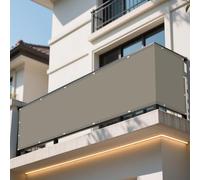 Voiles Ombrages Rectangulaire 1.8 x 2.8 m Imperméableanti Voile D’Ombrage Contre Le Vent pour Jardin Terrasse Extérieur Patio Piscine Balcon, Taupe