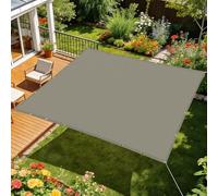 Voiles Ombrages Rectangulaire Imperméable 1.8 x 2.8 m Imperméableanti Auvent Imperméable Multi Couleur Taille Toiles pour Patio Jardin Terrasse Extérieur Balcon, Taupe