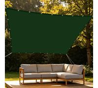 Voiles Ombrages Rectangulaire Imperméable 2.5 x 4.5 m Imperméableanti Voiles Ombrages Rectangulaire Imperméable Respirant pour Patio Jardin Terrasse Extérieur Balcon, Vert Foncé