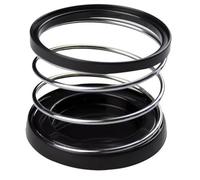 Voiture Porte-gobelet À Ressort De Voiture, Support De Boisson De Bord De Véhicule, Support D'accessoires D'eau Intérieur, Étagère De Rangement De Tasse, Cendrier Automatique(Noir)
