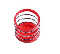 Voiture Porte-gobelet À Ressort De Voiture, Support De Boisson Pour Tableau De Bord De Véhicule, Support D'accessoires D'eau Intérieur, Étagère De Rangement De Tasse(Rouge)