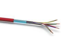 VOKA Kabelwerk 10001440 Câble dalarme incendie J-Y(ST)Y 2 x 2 x 0.8 mm² rouge 500 m