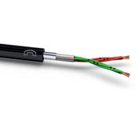 VOKA Kabelwerk 10357300 Câble d'alarme incendie A-2Y(L)2Y 10 x 2 x 0.6 mm² noir (RAL 9005) 100 m