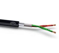 VOKA Kabelwerk 10357400 Câble d'alarme incendie A-2Y(L)2Y 20 x 2 x 0.6 mm² noir (RAL 9005) 100 m