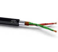 VOKA Kabelwerk 10972800 Câble d'alarme incendie A-2YF(L)2Y 10 x 2 x 0.6 mm² noir (RAL 9005) 100 m