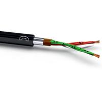 VOKA Kabelwerk 10974300 Câble d'alarme incendie A-2YF(L)2Y 10 x 2 x 0.8 mm² noir (RAL 9005) 100 m