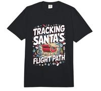 Vol du Père Noël - Contrôleur de trafic aérien - Astronome de Noël Comfort Colors Adult Heavyweight T-Shirt