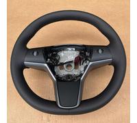 Volant chauffant en cuir noir - Version de luxe - Chaleur confortable - Accessoire automobile durable
