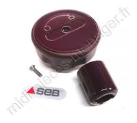 Volant de serrage complet - SEB - SS-980765 - Rouge - Cocotte-minute Actua 4.5/6/8/10L - Origine SEB