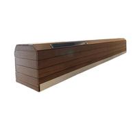 Volet piscine banc bois solaire oclair
