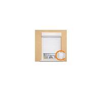 Volet roulant PVC blanc 100 x 120 cm à sangle