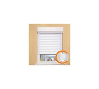 Volet roulant recoupable - PVC - Manuel a sangle - L 100 x H 120 cm