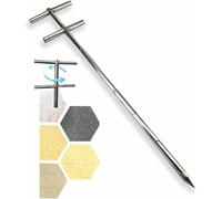 Voleur de grains en acier inoxydable durable, conçu pour durer pour un échantillonnage régulier, outil économique pour une inspection précise des grains