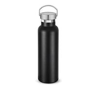 Volhoply 600ml Bouteilles D'eau en Acier Inoxydable Avec Poignée, Bouteille Isotherme à Double Paroi Avec Couvercle Anti-Fuite, Tasse Réutilisable en Métal Pour L'école, Randonneurs, Cadeaux