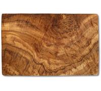 VolkskunstShop Planche à découper rectangulaire en Olivier env. 15 x 24 cm x 1,3 cm