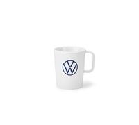 Volkswagen 000069601BQ Tasse à café en Porcelaine avec Logo VW Blanc