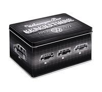 Volkswagen 1H4069649 Boîte de conservation en métal pour biscuits Transporter Bulli Série (T1-T7, ID Buzz)
