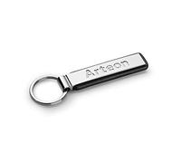 Volkswagen 3G8087010AYPN Porte-clés en métal avec Inscription VW Arteon gravée Argenté
