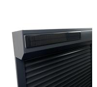 VOLL® Panneau solaire intelligent pour volets roulants/stores - Mini générateur pour moteur tubulaire électrique/système de moteur de volet roulant - Petit et efficace - 4,8 W - 16 V