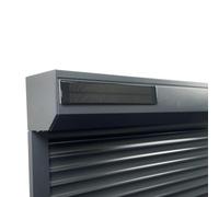 VOLL® Panneau solaire Slim pour entraînement de volets roulants/auvents - Mini générateur pour moteur tubulaire électrique/système de moteur de volet roulant - Petit et efficace - 4 W, 13,5 V
