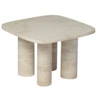 blomus Table d'appoint Volos S 52x52 cm Travertine