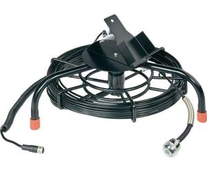 Voltcraft 25m/28mm Caméra d'inspection de tubes de 25 m pour endoscope professionnel BS-1000T, très flexible, sonde Ø 2 (282500C)