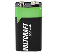VOLTCRAFT 6LR61 Pile rechargeable 6LR61 (9V) Li-Ion 500 mAh 7.4 V 1 pc(s)
