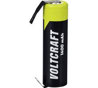 VOLTCRAFT A ULF Pile rechargeable spéciale LR6 (AA) cosses à souder en U, résiste aux courants élevés NiMH 1.2 V 1400 mAh 1 pc(s)