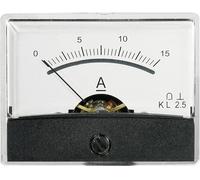 VOLTCRAFT AM-60X46/15A/DC AM-60X46/15A/DC Voyant de mesure encastrable AM-60X46/15A/DC 15 A Bobine